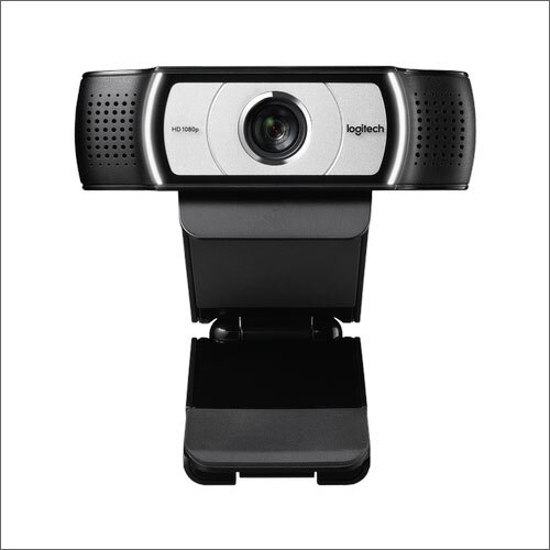 Black C930E Logitech Webcam