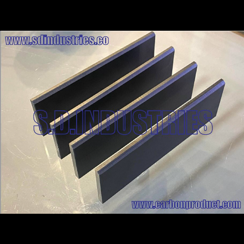 Sd Carbon Replacement Vanes Set Of 5 - 220-87-6.2 Mm, Black/grey Carbon Material