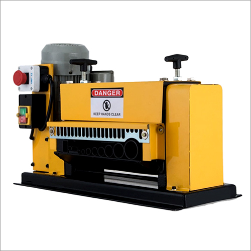Automatic Waste Cable Wire Stripping Machine - Single Phase Power Source, 1-38 Mm Capacity | Automatic Operation, Ideal For Steel Wire Insulation Removal
