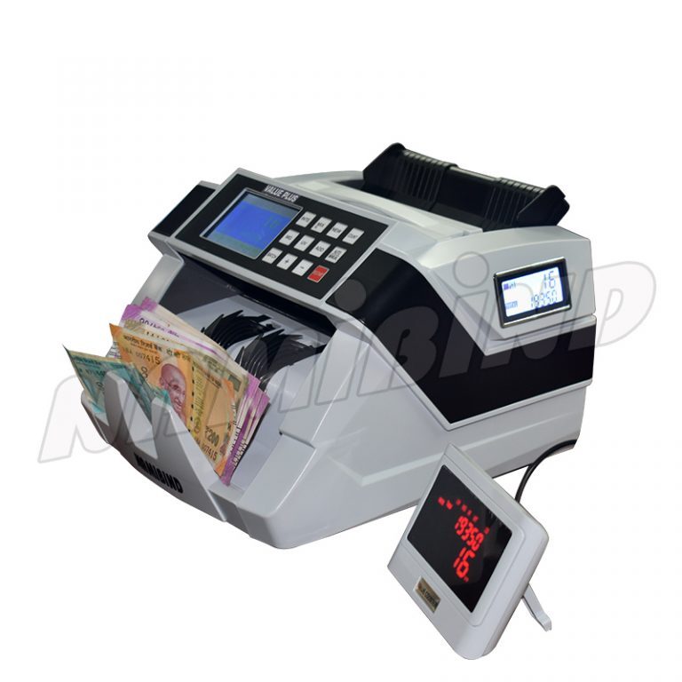 Namibind Super Value Counter - 50 X 110-90 X 190 Mm, 220v Voltage | 1000 Notes Per Minute Counting Speed, Fake Currency Detection, High Accuracy, Lcd Display, 200 Notes Hopper Capacity