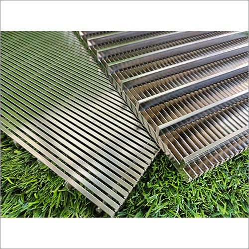 Semi-automatic Ss Wedge Wire Screen Panel