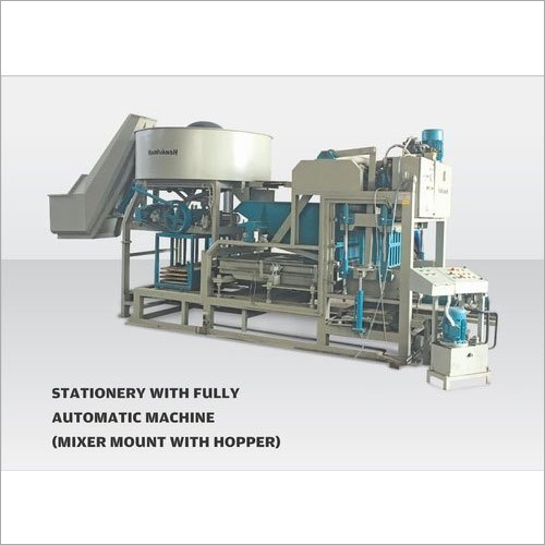 Fully Automatic Mixer Mount With Hopper Machine Power Source: Electricity