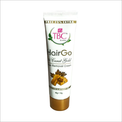 24 Carat Gold Hair Removal Cream Age Group: Women