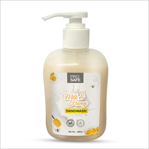 Milk And Honey Handwash Application: Hand