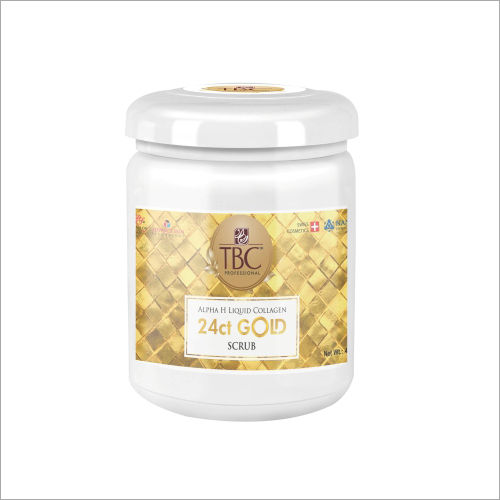 24 Ct Gold Scrub Age Group: Adults