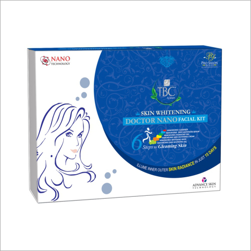 स्किन व्हाइटनिंग डॉक्टर नैनो फेशियल किट आयु समूह: पुरुष