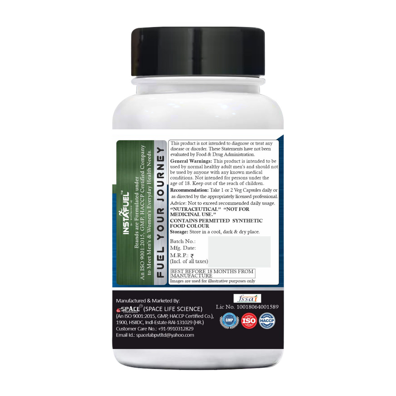 Triple Ginseng Root Extracts Capsules 500mg Efficacy: Promote Healthy & Growth