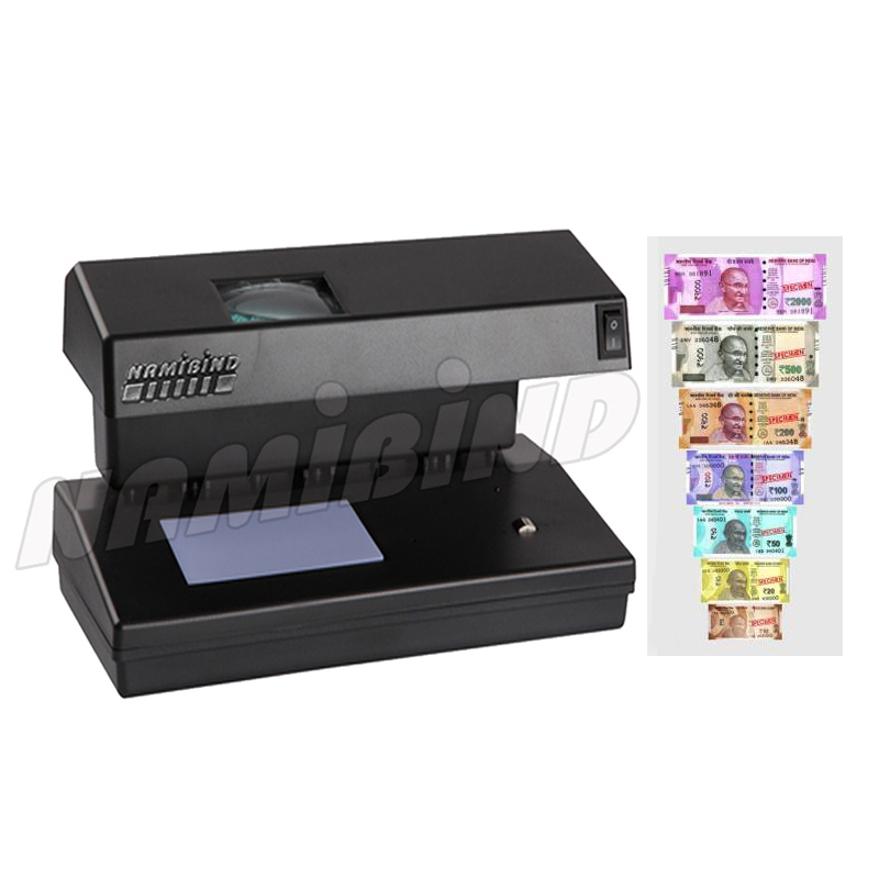 Fake Note Detection| Manual Fake Currency Checker - Color: Black