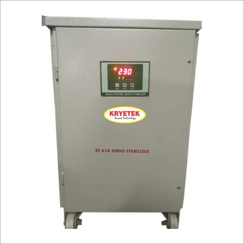 Kryetek 25 Kva Air Cooled Servo Stabilizer Current: Ac
