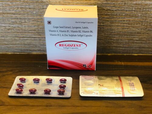 सॉफ्टजेल रेगोजेस्ट कैप्सूल