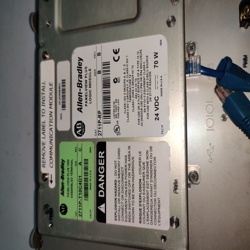 Allen-bradley 2711p-rp Logic Modules-supply Hmi