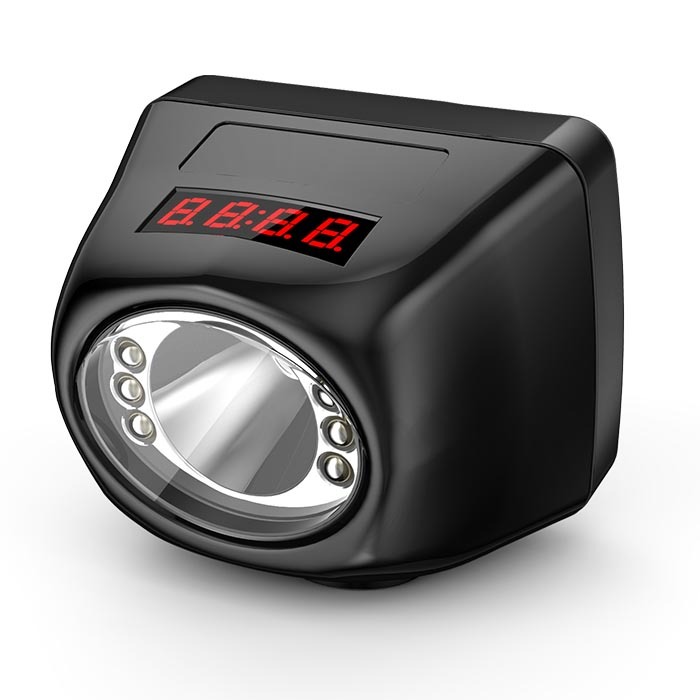 Kl4.5lm Digital Cordless Coal Mining Light - 5200 Mah Battery, 7000 Lux Brightness , Ip68 Waterproof, 15h Runtime