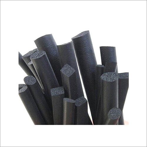 Black Sponge Rubber Cords