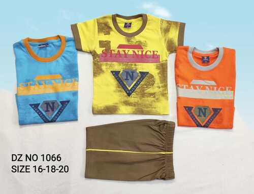 Kids Casual T-shirt And Shorts Set