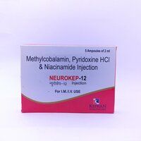  मिथाइल कोबालामाइन और पाइरिडोक्सिन और निकोटिनामाइड इंजेक्शन 