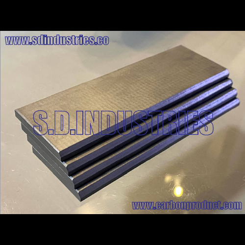 Sd Carbon Original Grade Replacement Set Of 8 Vanes Fit For Becker 7 Wn 124 161 Sd 95434 07 128 - Color: Black / Grey