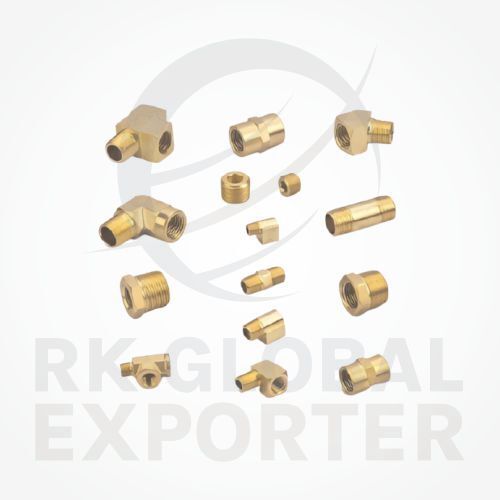 Brass Compression Fitting - Material: Steel