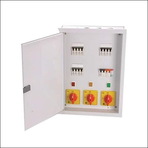 Socket TPN Box - Mild Steel, Polished White Finish | IP44 Protection, Powder Coated, 1 Year Warranty