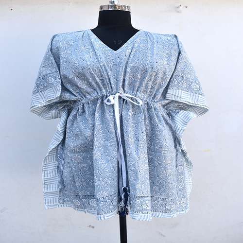 Short Handblock Kaftan