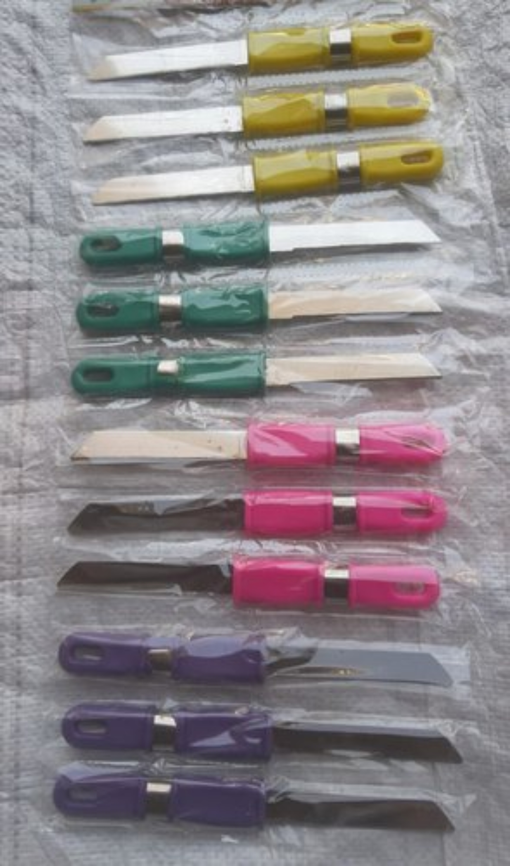 Stainless Steel Ring Knife - Regular Size | Multicolour, Versatile For Cutting Vegetables And Food Preparation