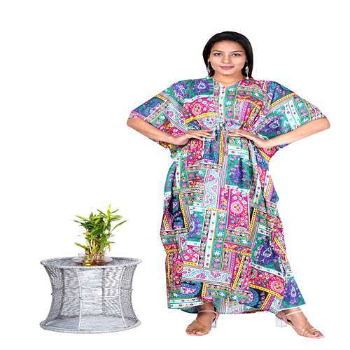 Long Rayon Kaftan