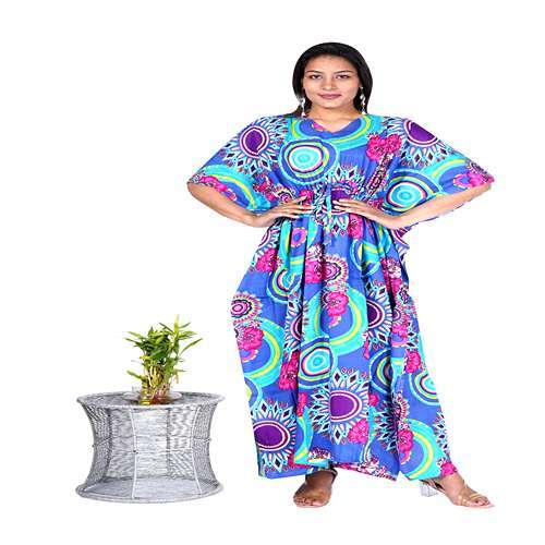 Long Rayon Kaftan