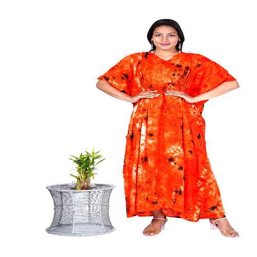 Long Rayon Kaftan