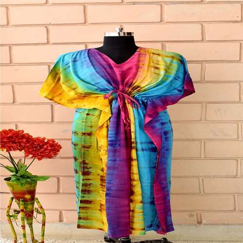 Long Rayon Kaftan