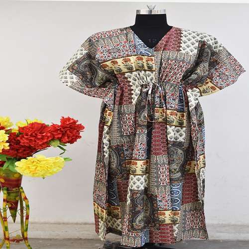 Long Digital Kaftan