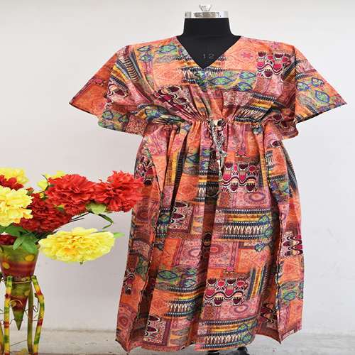 Long Digital Kaftan