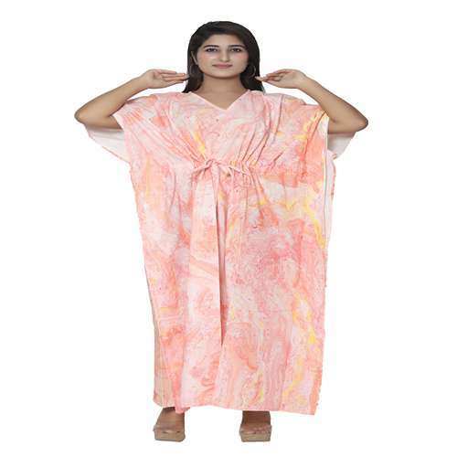 Long Handpaint Kaftan