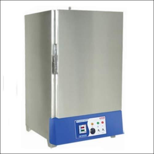Bacteriological Incubator - Double Walled Stainless Steel with Low Thermal Mass Glass Wool Insulation | ISI Marked Air Heating Elements, Food Grade Silicon Door Gasket, Motorized Blower for Uniform Air Circulation, 230 V AC Power