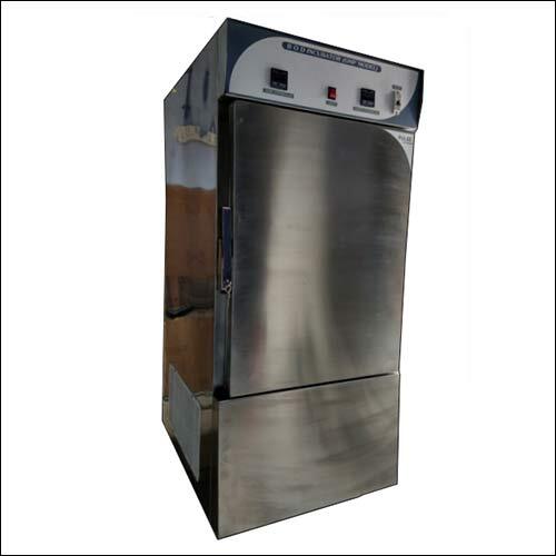 B.O.D. Incubator - Stainless Steel Interior, 500x500x1000 mm, Gray Color | Digital PID Controller, 150 L Capacity, Precision Temp Control