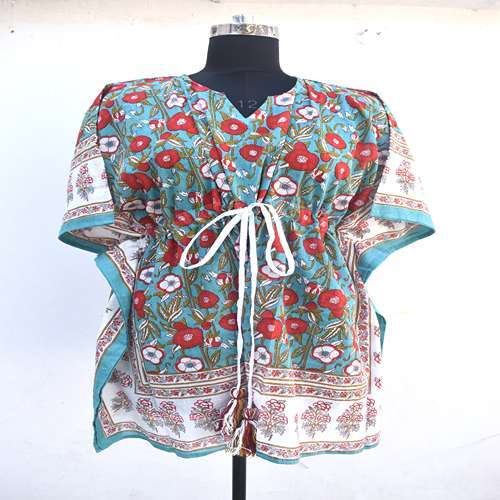 Medium Handblock Short Kaftan
