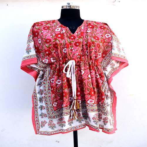 Medium Handblock Short Kaftan