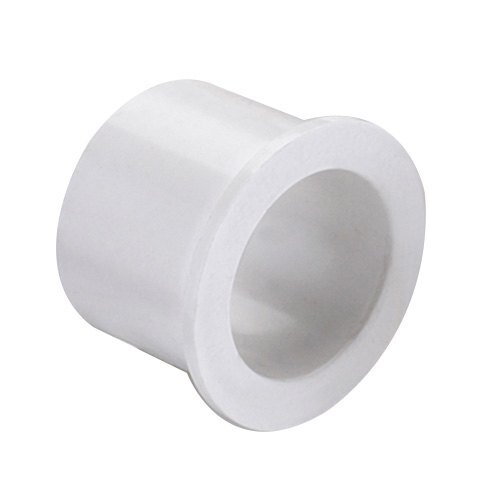 UPVC Reducer Bush - UPVC, Varies Based on Pipe Size, White | Rigid Socket Connection, Complies with Plumbing Standards, Smooth Finish