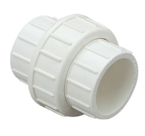 Upvc Union - Rigid Tubular Connection, 20mm To 32mm Diameter, White, Bsp Threaded, Rubber Gasket Seal, Rated Pressure 10-16 Bar, Iso/astm Standard
