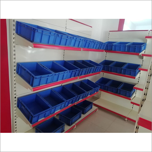 Steel Super Market Display Rack