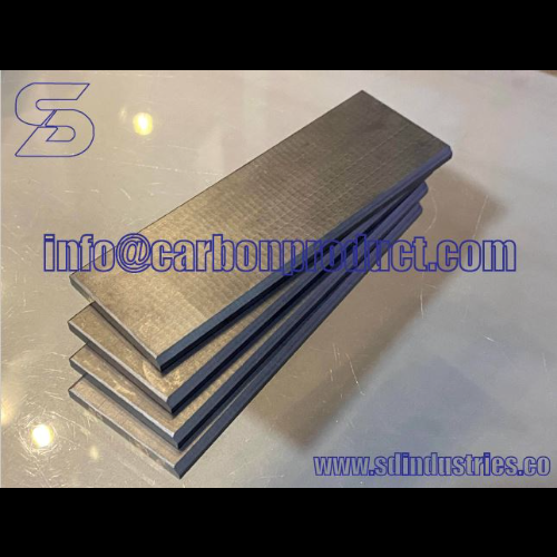 Sd Carbon Original Grade Replacement Set Of 3 Vanes Fit For Busch 0722109143-03 - Carbon Material, 27x34x4 Mm Size, Black/grey Color | Designed For Vacuum Pump Applications