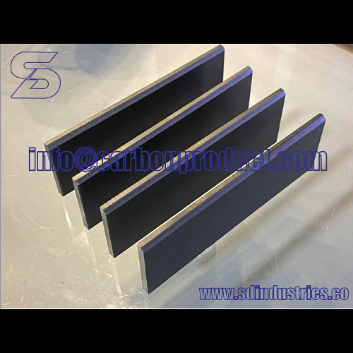 Sd Carbon Original Grade Replacement Set Of 7 Vanes Fit For Busch 0722533536-07 - Sd 68.5444 07 176 - Color: Black / Grey