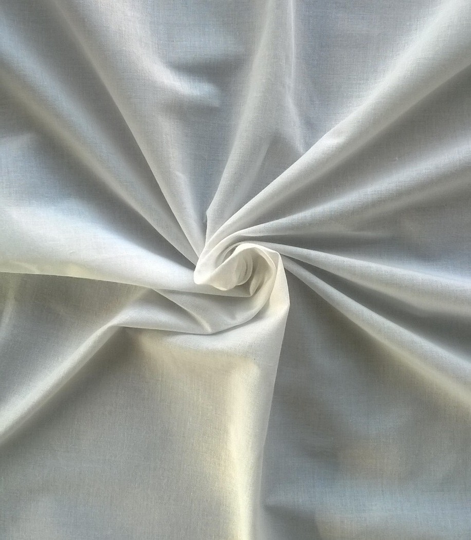 Poplin Natural Dyed Organic Cotton Fabrics - 100% Organic Cotton Poplin, Width 42-52 Inch, 120 Gsm, Yarn Count 20/30/40/2/40 | Luxurious Plain Texture, Year-round Versatility