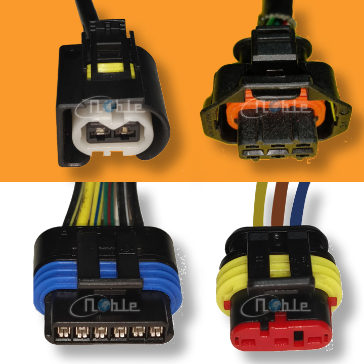 Multiple Colors Connectors / Couplers With Wire