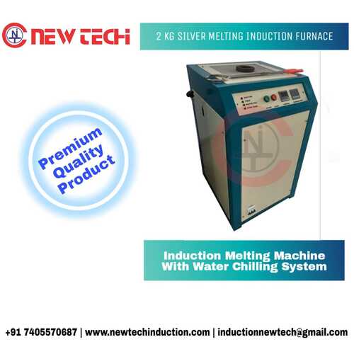 2 Kg Silver Melting Induction Furnace Application: Industrial