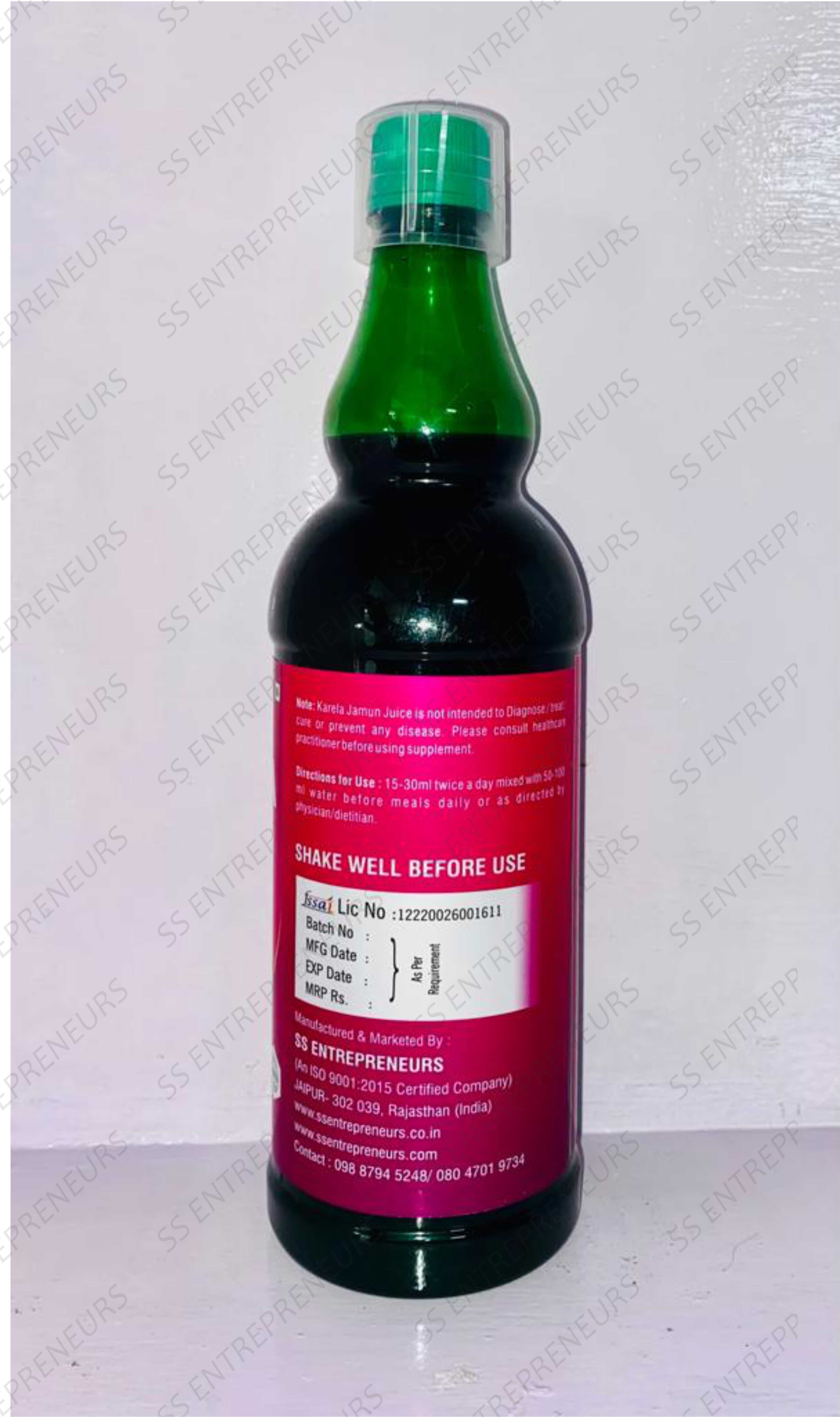 Karela Jamun Juice - Direction: Store In A Cool And Dry Place