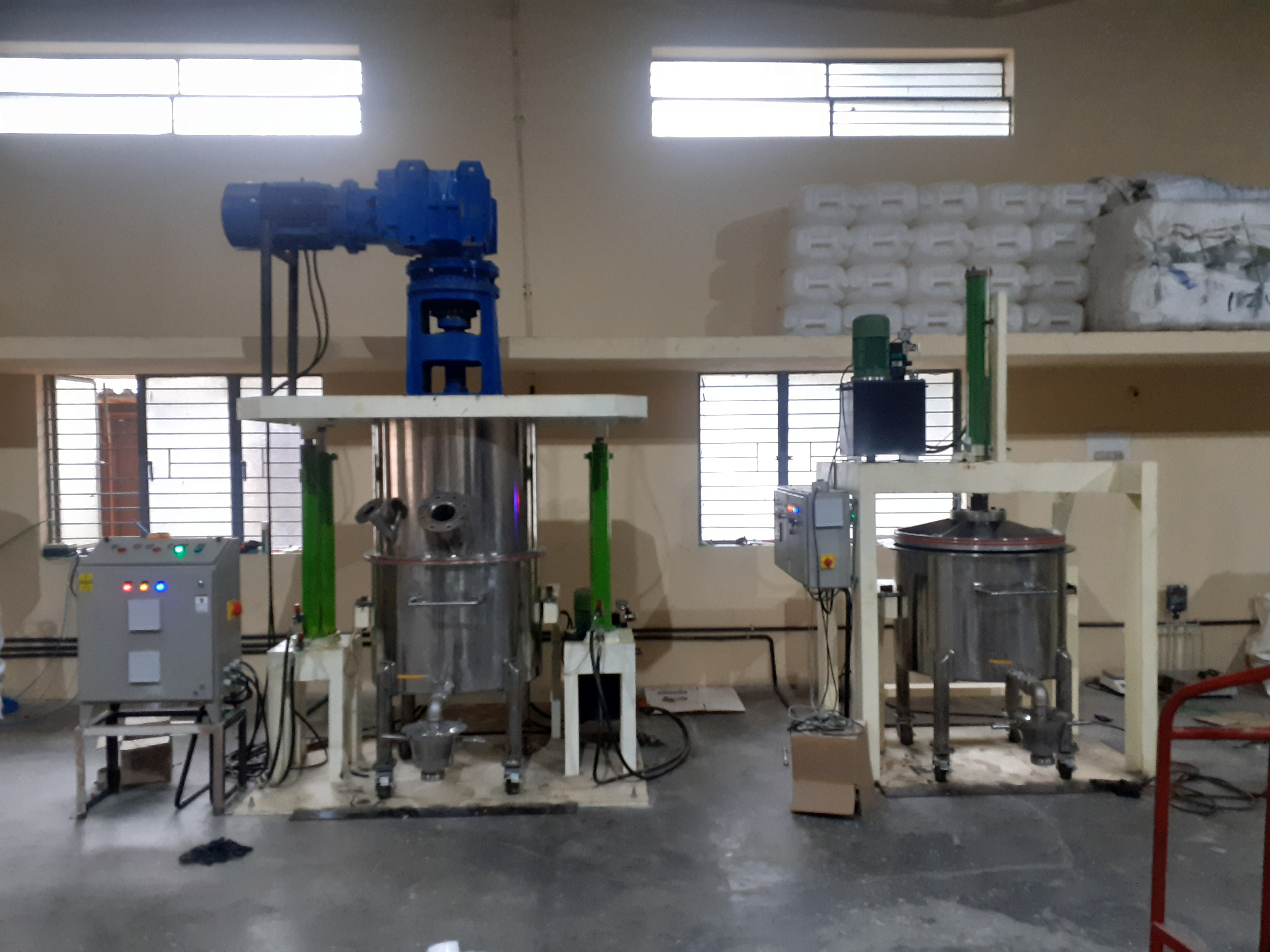 Industrial Double Planetary Mixer Capacity: As Per Requirement Kg/hr