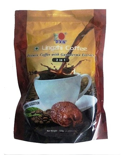 Brown Dxn Lingzhi 2 In 1 Premix Coffee With Ganoderma Extract
