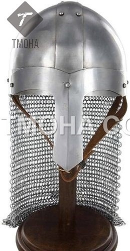 आयरन मध्यकालीन आर्मर हेलमेट हेलमेट नाइट हेलमेट क्रूसेडर हेलमेट प्राचीन हेलमेट नाक हेलमेट Ah0200