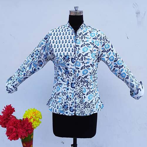 Handblock Quillt Jacket
