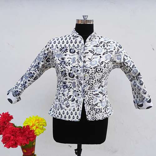 Handblock Quillt Jacket