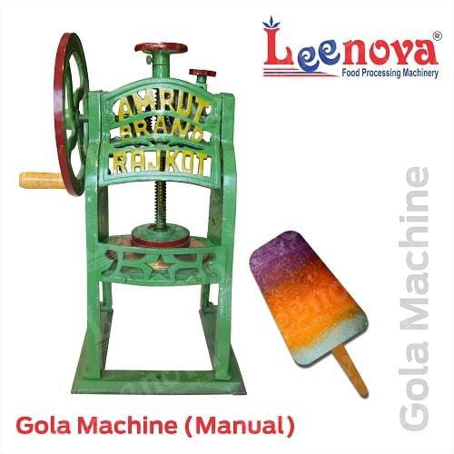 Gola Machine Manual - Material: Iron